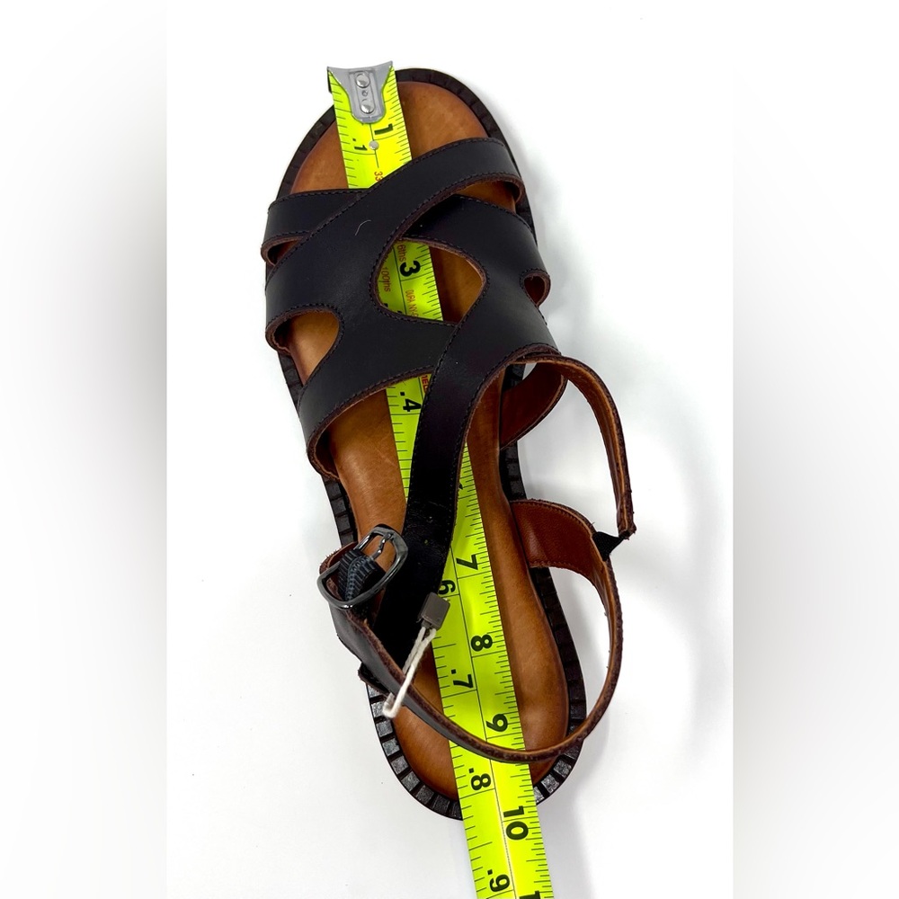 COPY - Igi&Co Women’s Leather Sandals Size 7.5 Dark Brown NWT - Picture 5 of 7